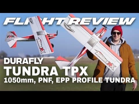 New Durafly Tundra TPX (PNF) EPP Profile 3D/Aerobatic Plane
