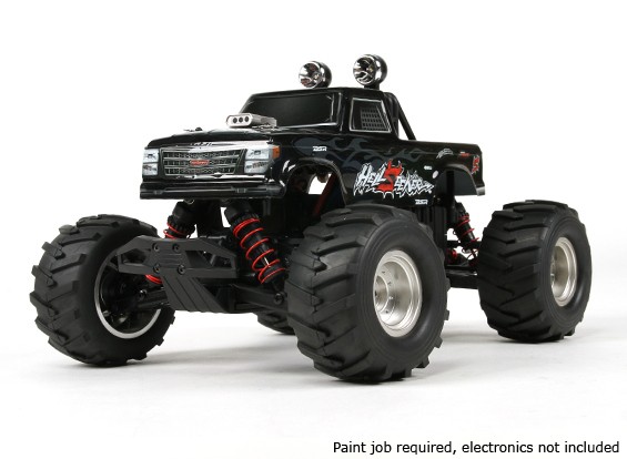 Basher 1/16 4WD Mini Monster Truck V2 - HellSeeker (Kit)