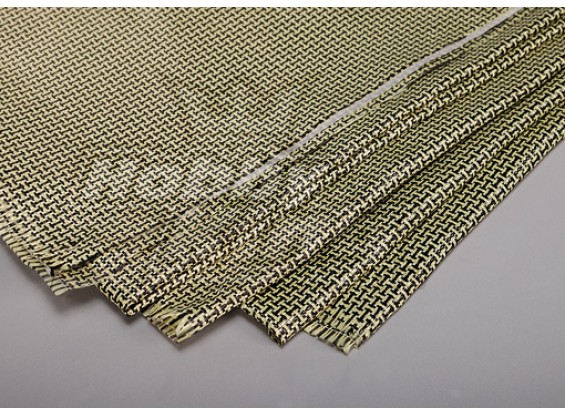 Carbon Fiber and Kevlar-29 Cloth (180g/m2)
