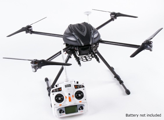 Walkera QR X800 FPV GPS QuadCopter, Retracts, DEVO 10, w/out Battery (Mode 2) (Ready to Fly)